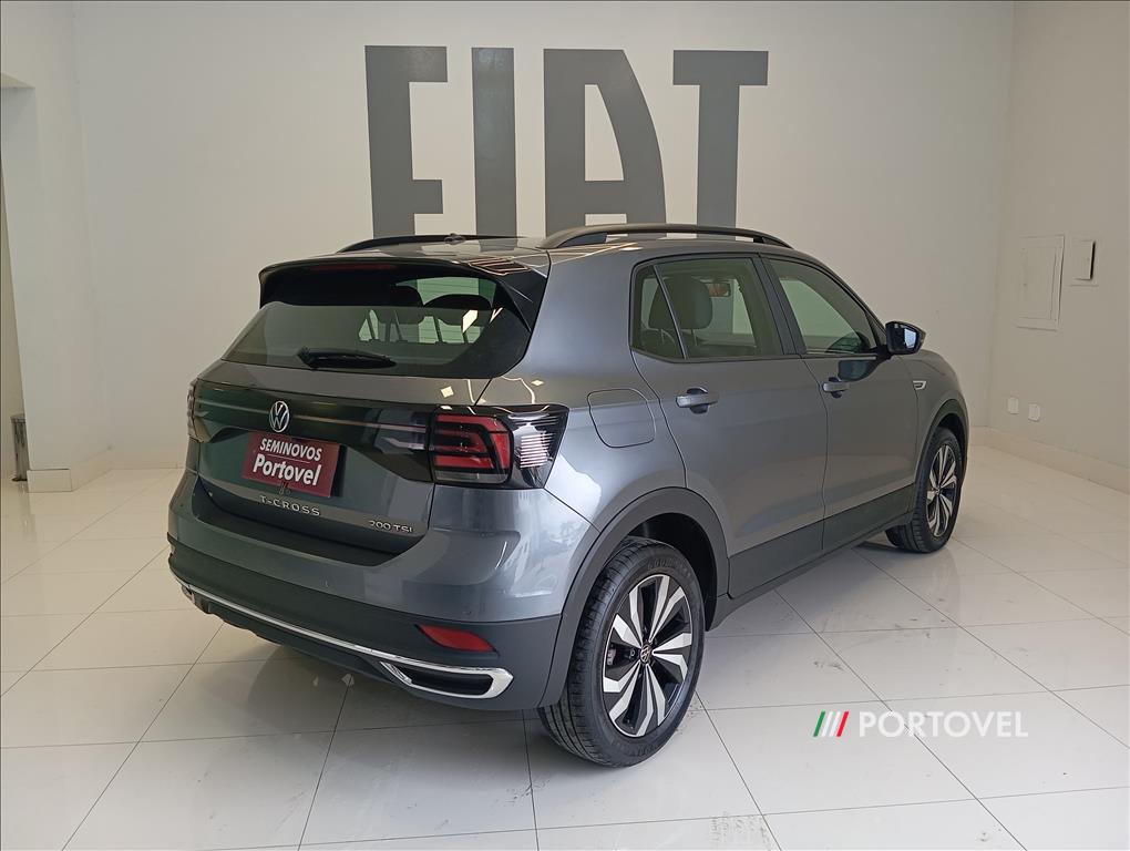 VOLKSWAGEN T-CROSS 1.0 200 TSI TOTAL FLEX COMFORTLINE AUTOMÁTICO 2022/2023